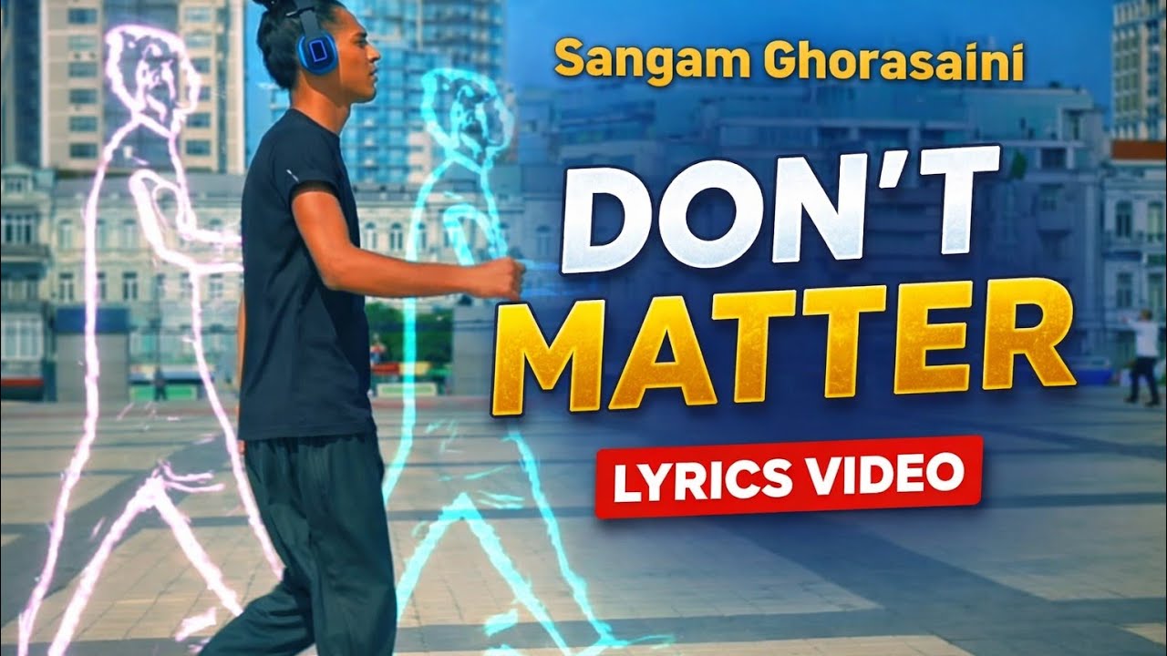 Sangam - Don't Matter // music video // AI Creation // with Subtitles