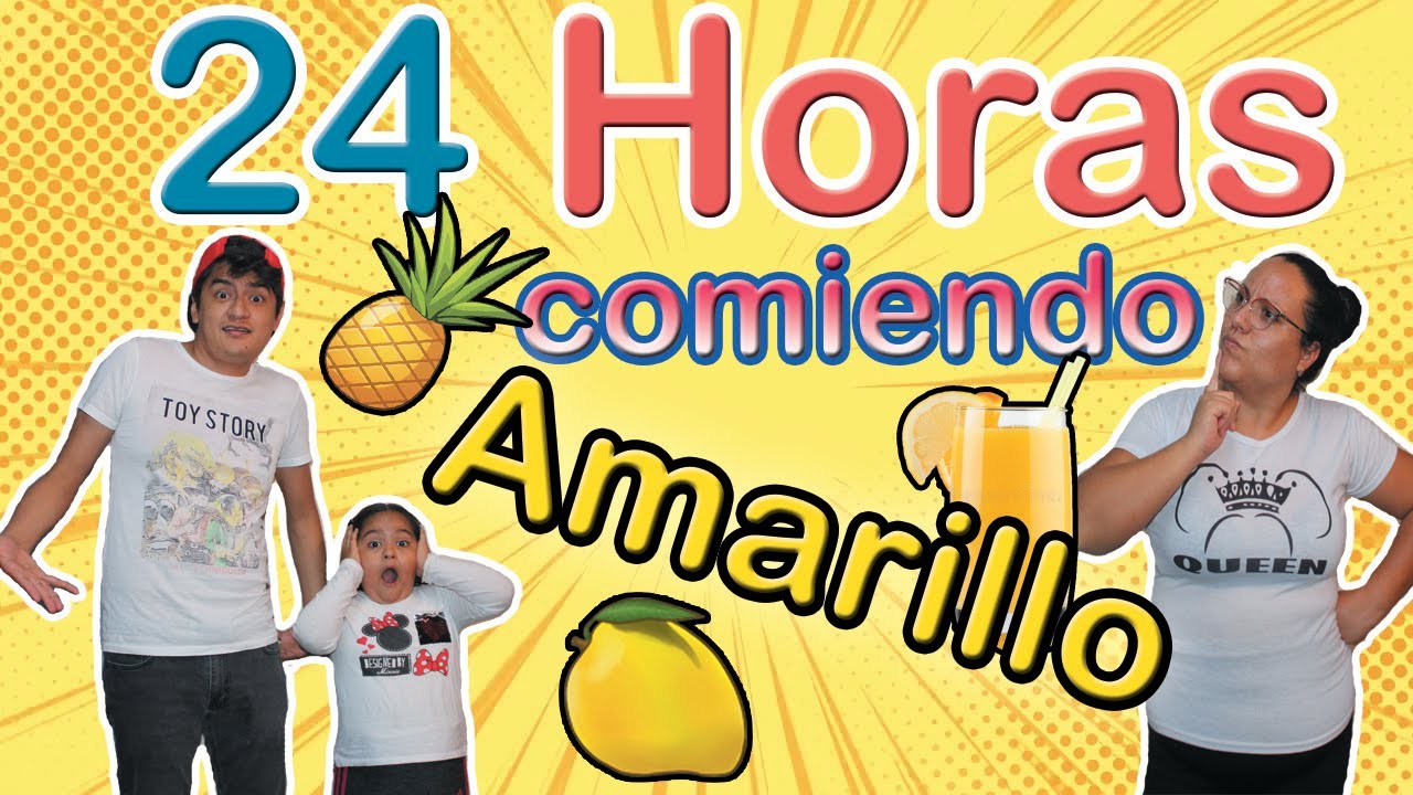 24 horas Comiendo amarillo