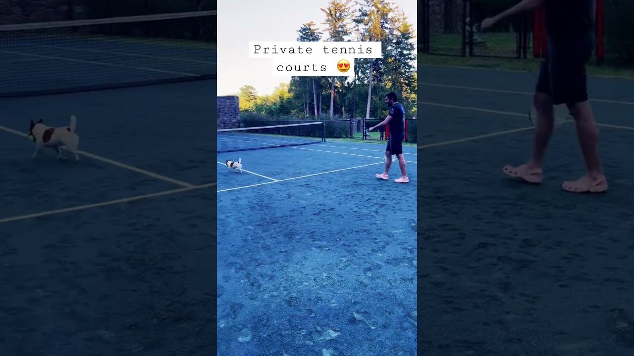 Look at this incredible #private #tenniscourt at this #luxuryhome