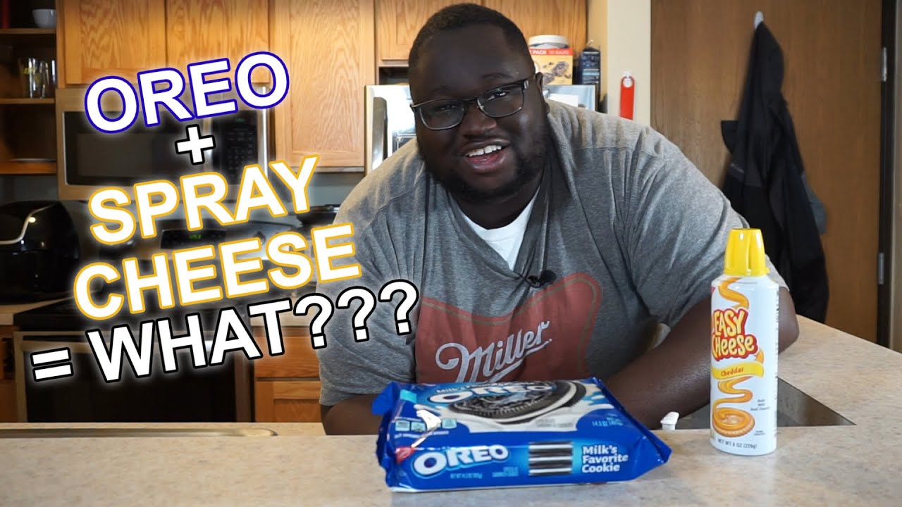 Oreos and Spray Cheese taste like Cheesecake?