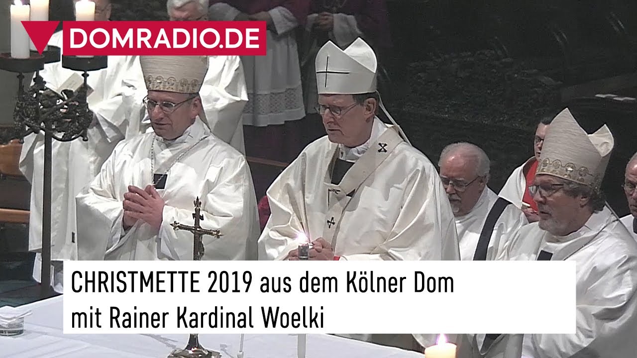Christmette in der Heiligen Nacht 2019 aus dem Kölner Dom