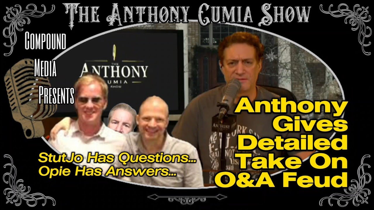 TACS - Anthony's Most Honest Assessment Of The Opie & Anthony Rift And It's Origins