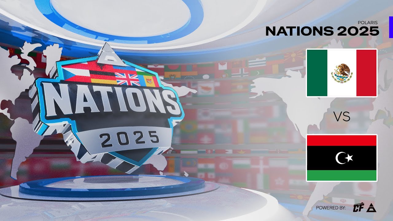 Nations 2025 Playoffs | Mexico vs Libya | Upper Semi Finals