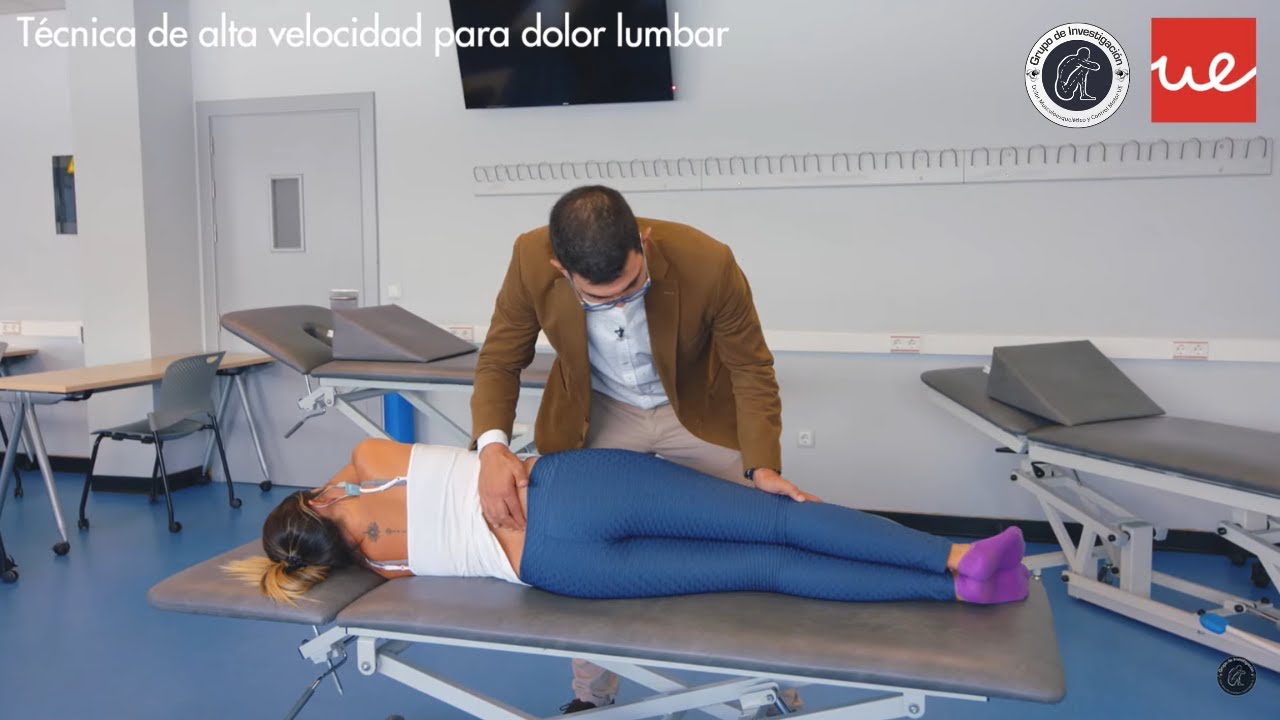 TÉCNICA de ALTA VELOCIDAD para el DOLOR LUMBAR - Carlos Barragán