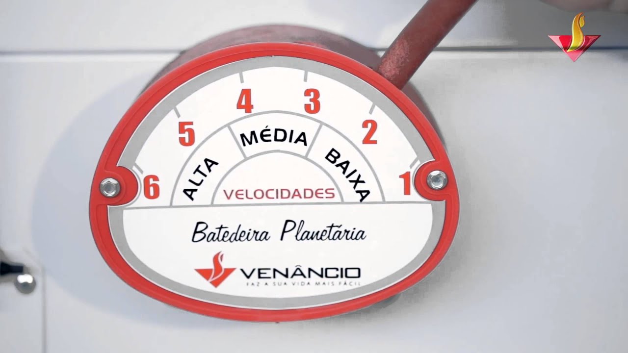 Batedeira Planetária 5 Litros / Portaria 371 INMETRO - Venâncio