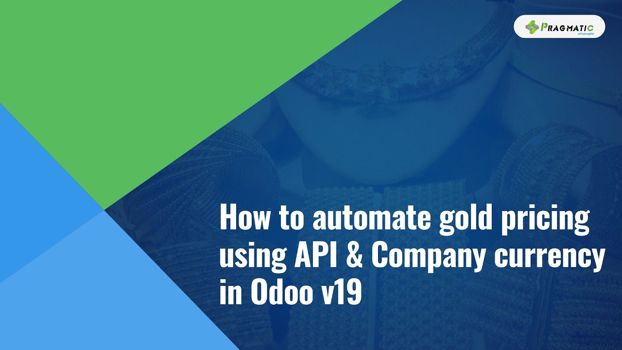 Automate Gold pricing with API & Company Currency | Jewellery Management | Odoo v19