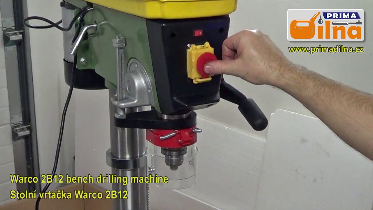 Prima Dilna video   Warco 2B12 drilling machine
