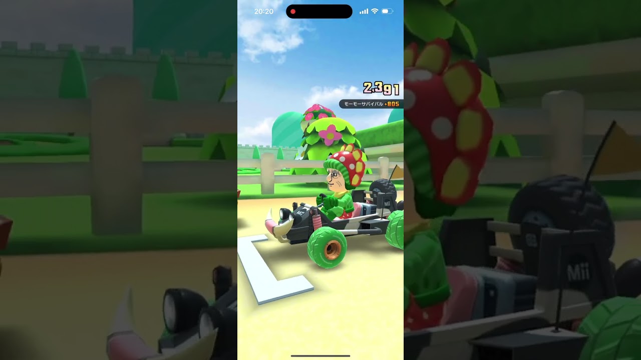 ピーチvsクッパツアー後半リーグ 205,037pt｜マリオカートツアー