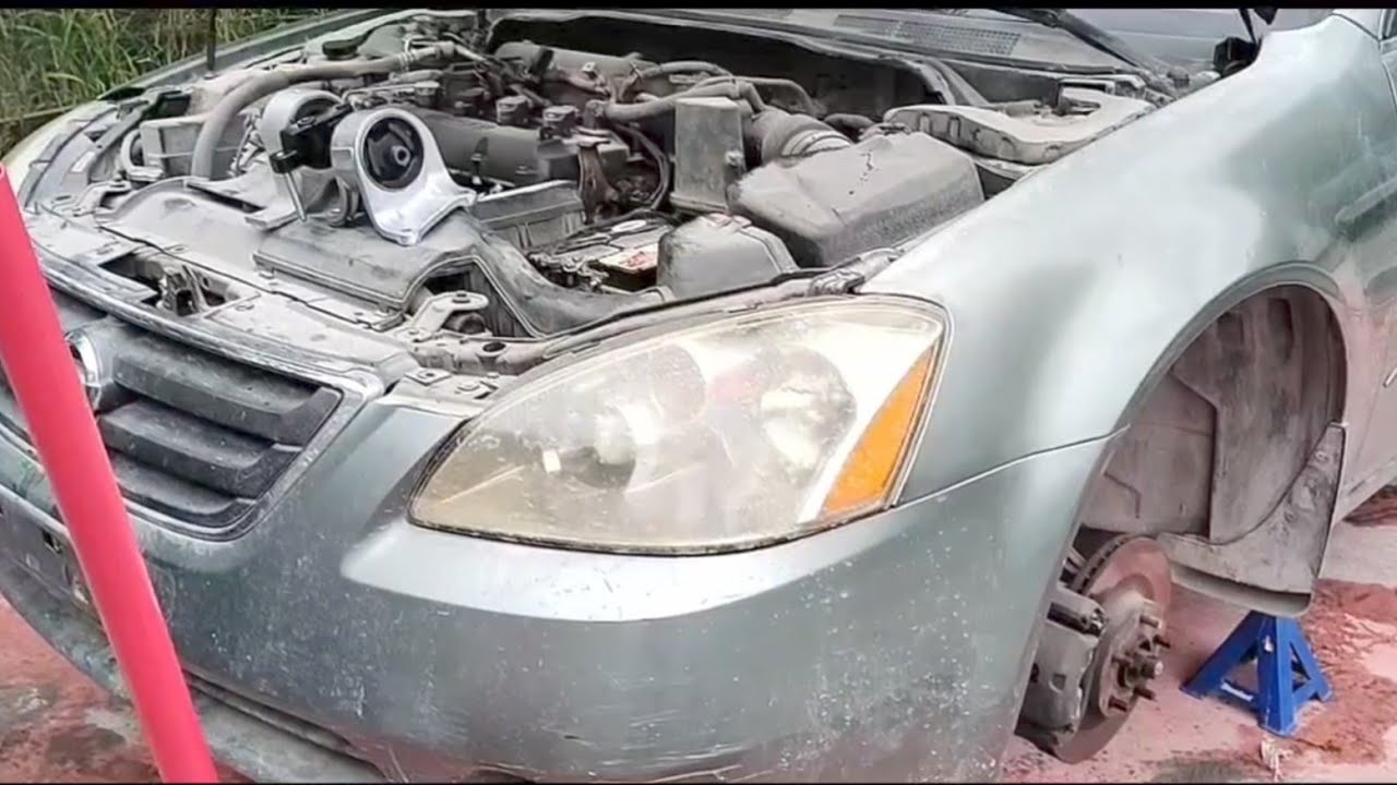 2002 - 2006 Nissan Altima Reemplazo de Soportes de Motor y Transmisión // cambio de bieletas
