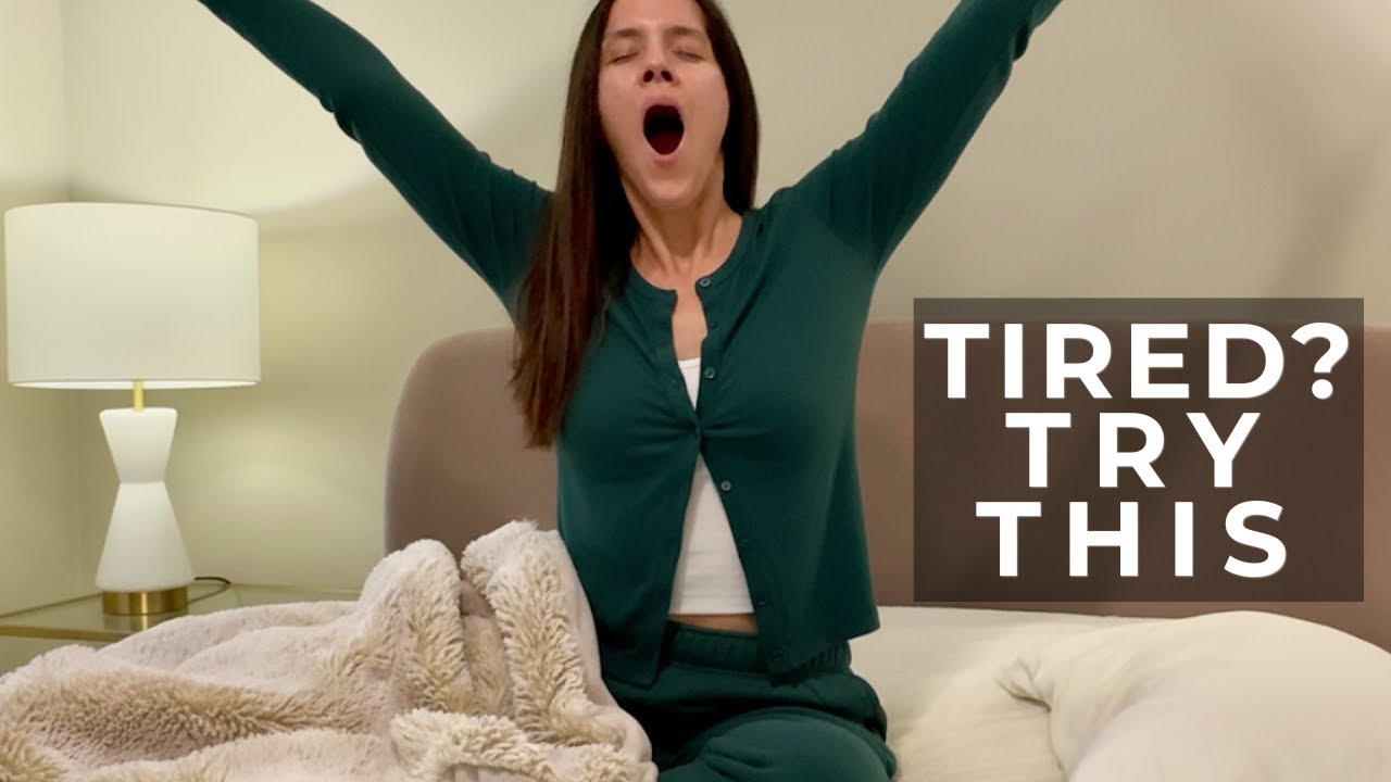 Fall Asleep Fast with This Gentle Bed Yoga