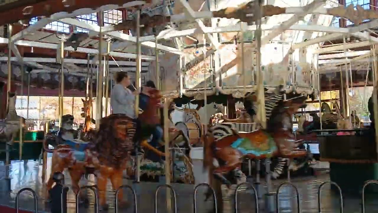 Greenfield Village,  Dearborn Michigan -Carousel Music 
