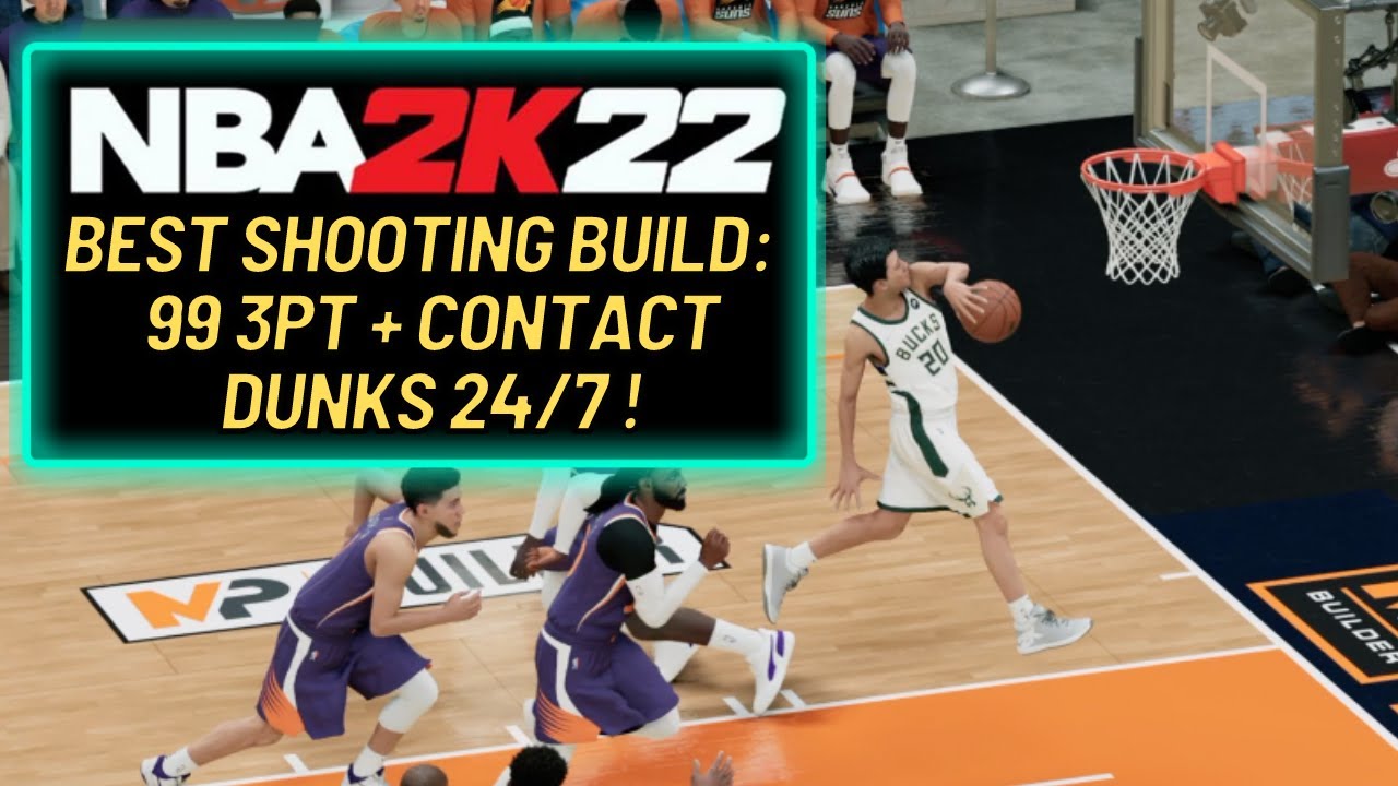 Best Shooting Build in NBA 2K22: Best Finishing Pure Sharp PG Build on 2K22