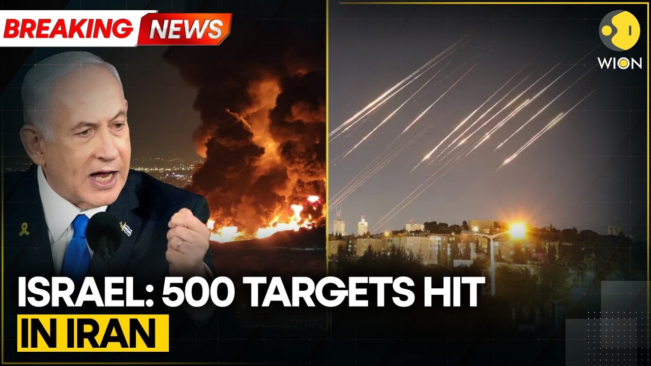 Israel Attacks Iran | IDF: Air Raids On Iran 'Largest Ever' in Air Force's History | WION BREAKING