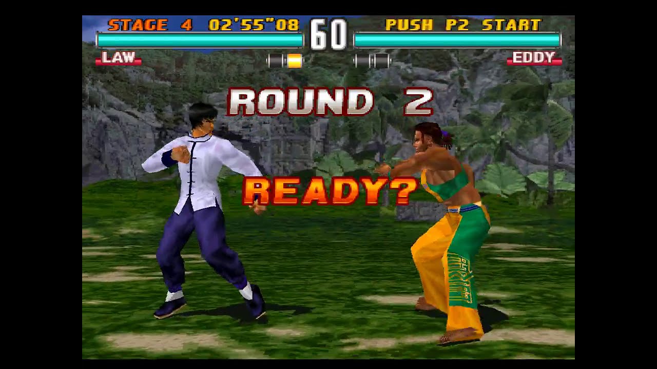 Tekken 3 - Namco 1997 - ARCADE MODE - Law ( Playstation 1 )