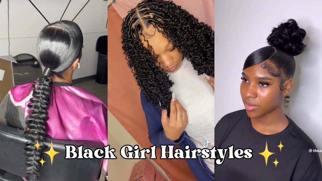 Hair TikToks for my Black girlies 2023✨ | TIKTOK COMPILATION
