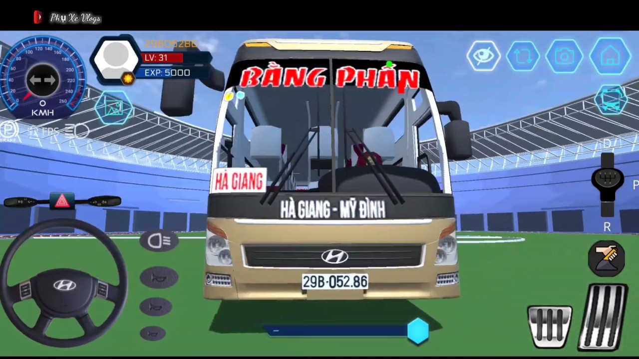 Tracomeco Hyundai | Nhà Xe Bằng Phấn | Hà Giang Mỹ Đình • Bus Simulator Việt Nam