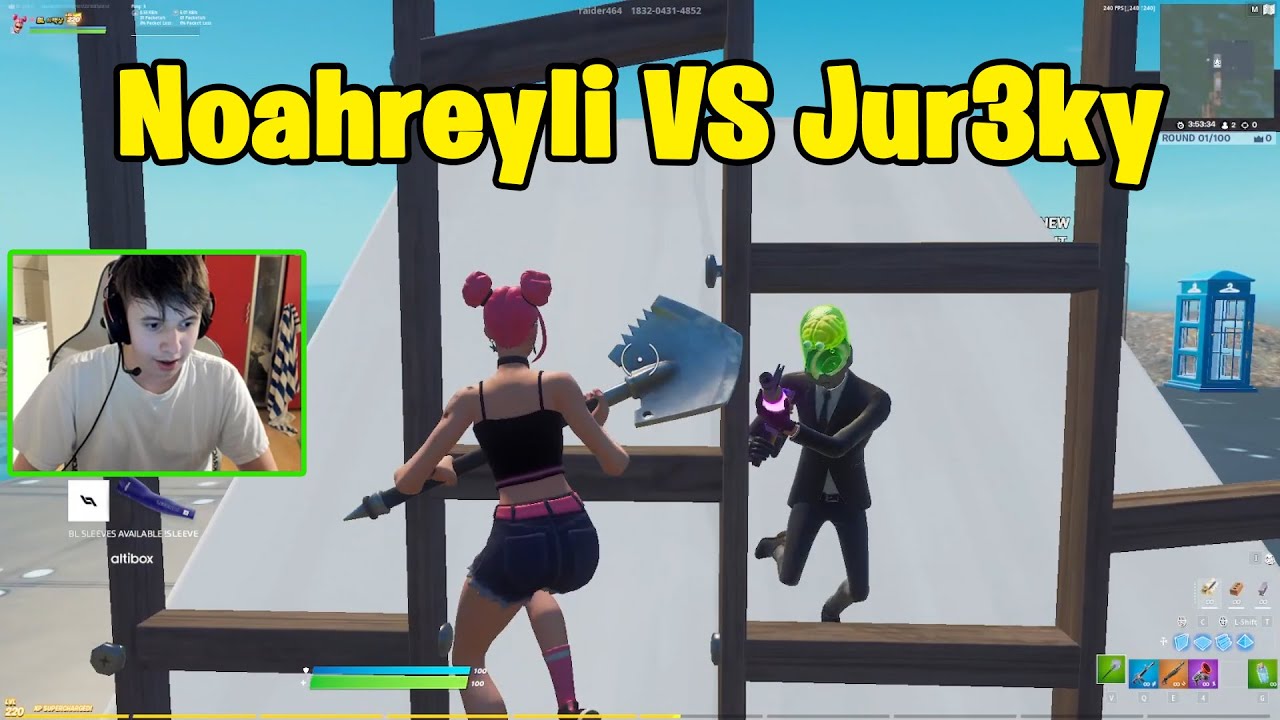 Noahreyli VS Reformed Jur3ky 1v1 Buildfights