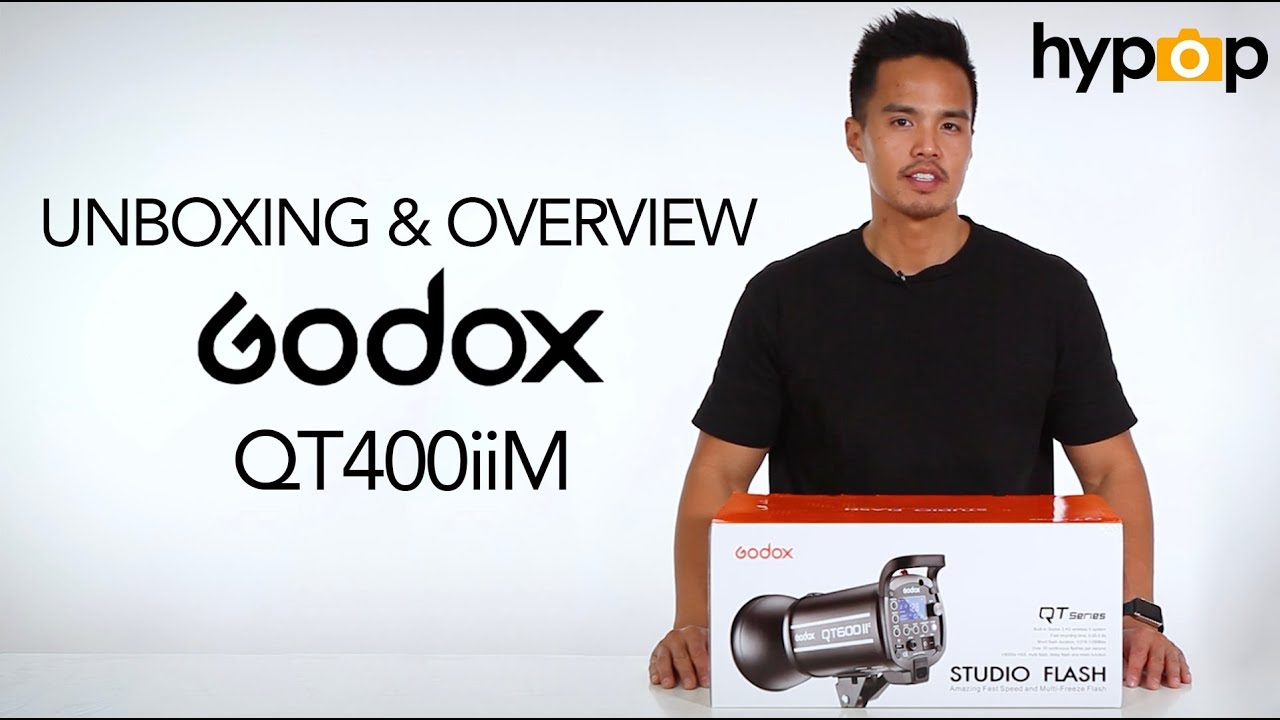 Unboxing and Overview of the Godox QT400IIM Studio Flash Strobe