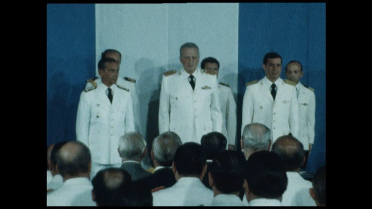 CUTS 30 12 81 PRESIDENT GALTIERI SWORN-IN