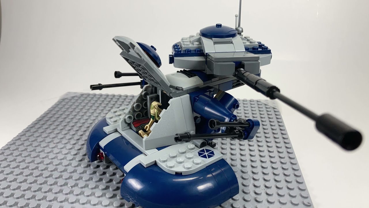 Lego Star Wars Armored Assault Tank Speed Build- Brick Film