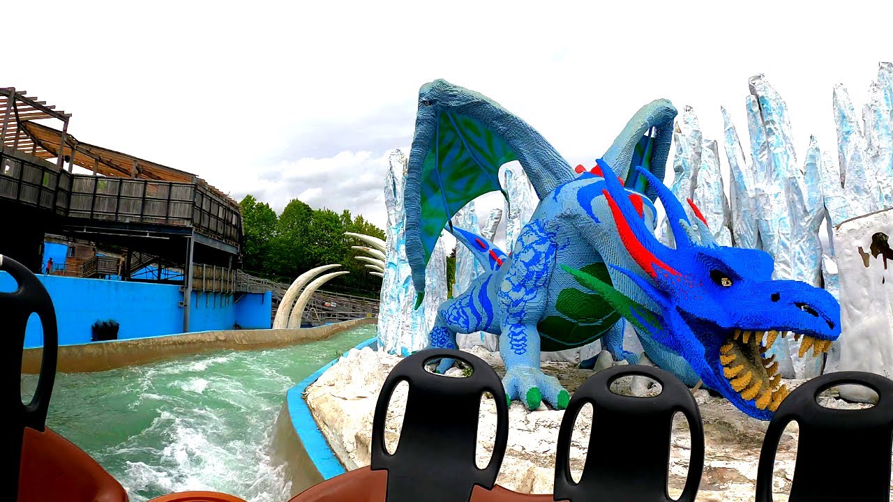 Viking River Splash 4K POV - LegoLand Windsor