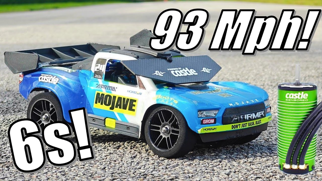 6s Mojave Grom 93 Mph HALF THROTTLE! (Don't do this) WORLD'S FASTEST!