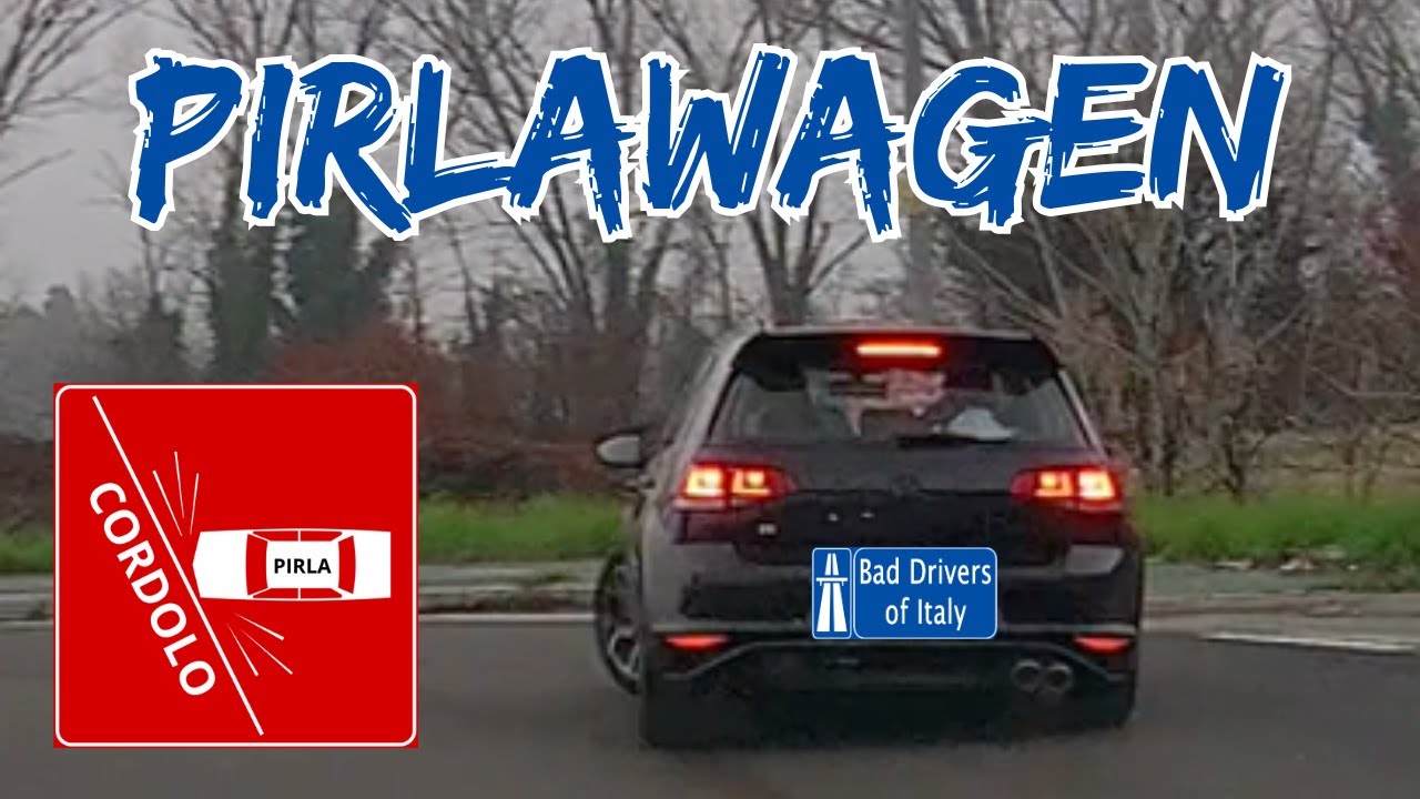 BAD DRIVERS OF ITALY dashcam compilation 1.26 - PIRLAWAGEN