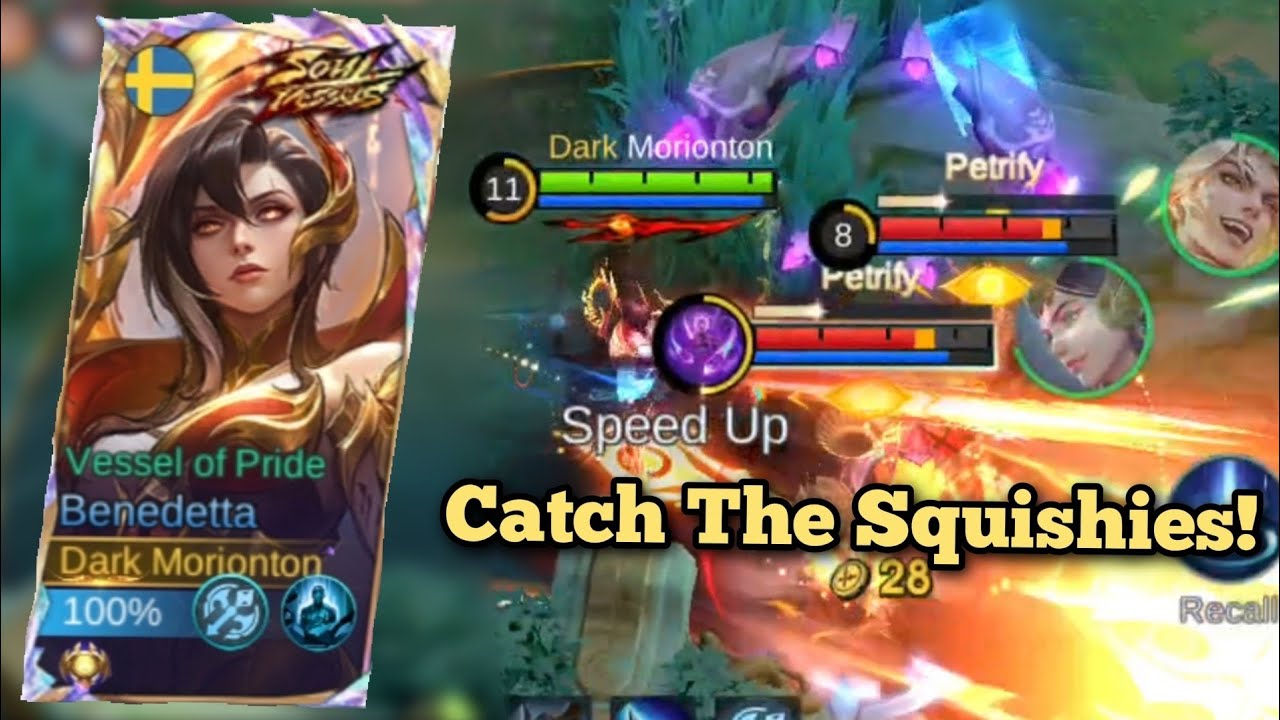 Benedetta Vs Alucard Gameplay ‼️ Build | Emblem #benedetta #mobilelegends #gameplay 