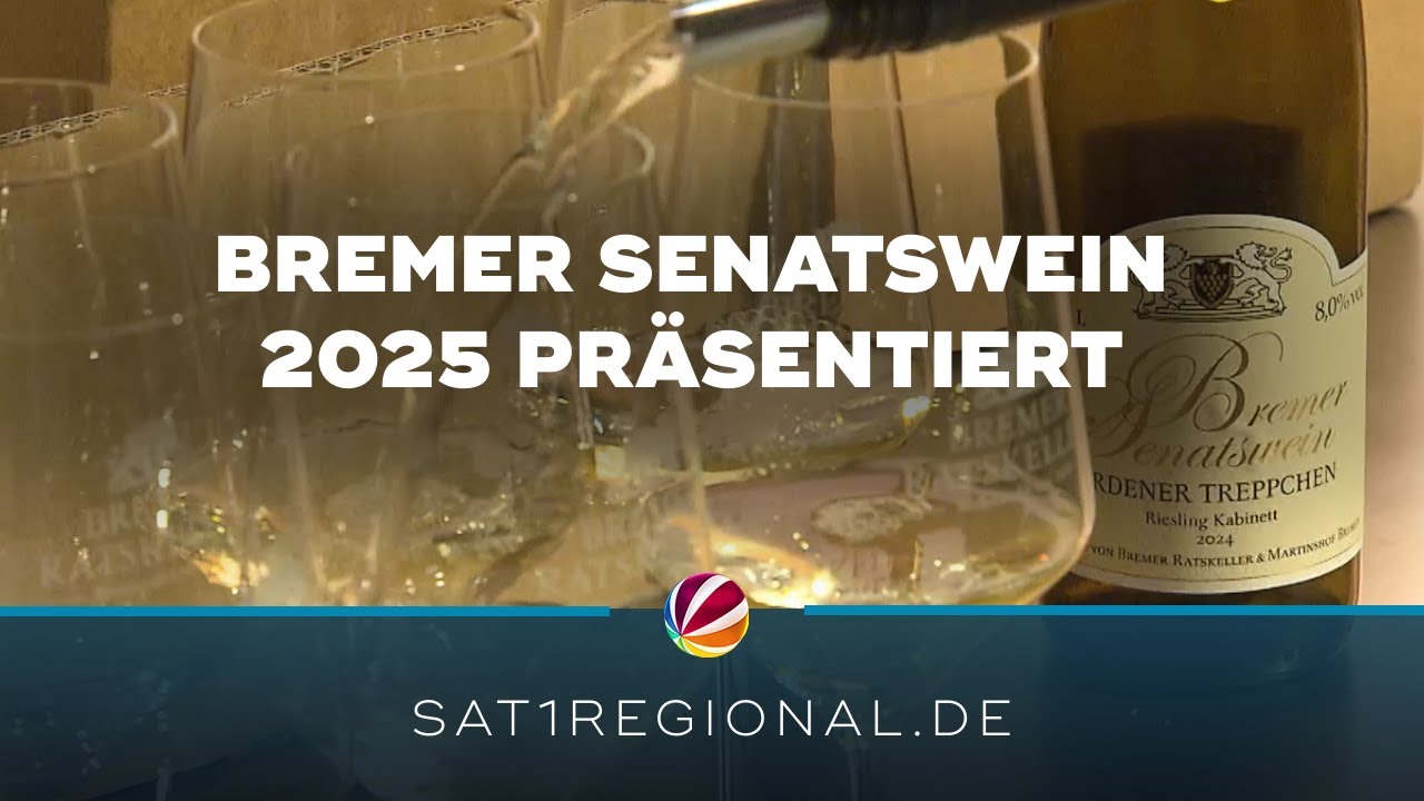 Senatswein 2025 in Bremer Ratskeller pr&auml;sentiert