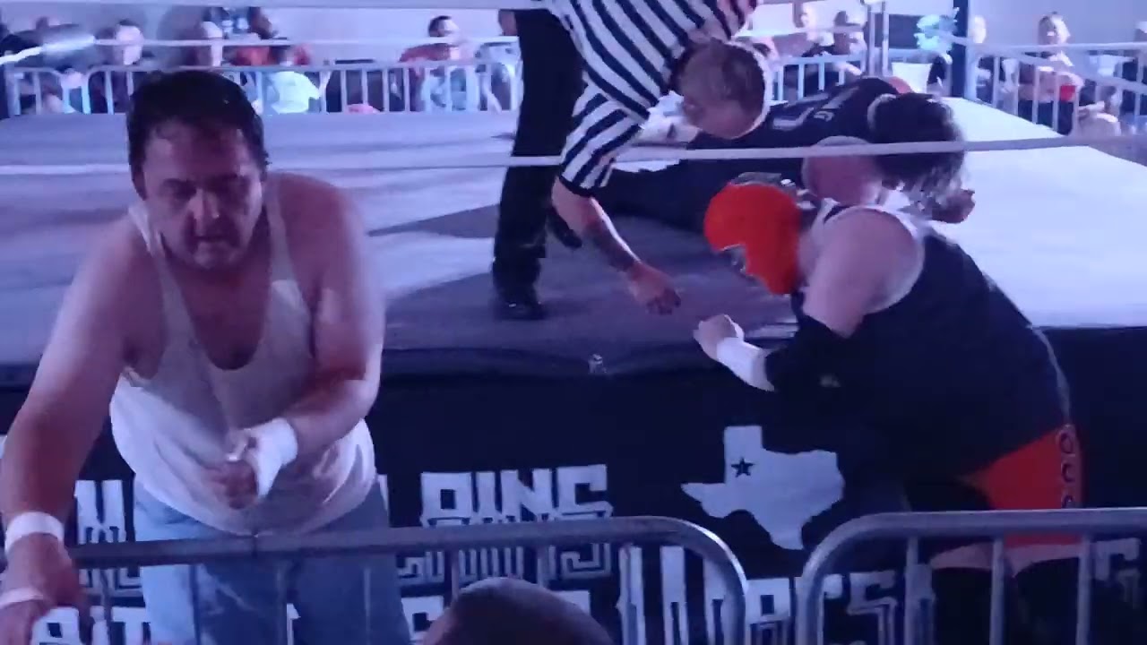 South Plains Championship Wrestling - La Migra vs Phoenix and Hobo Hank (Tornado Rules Tag Match)