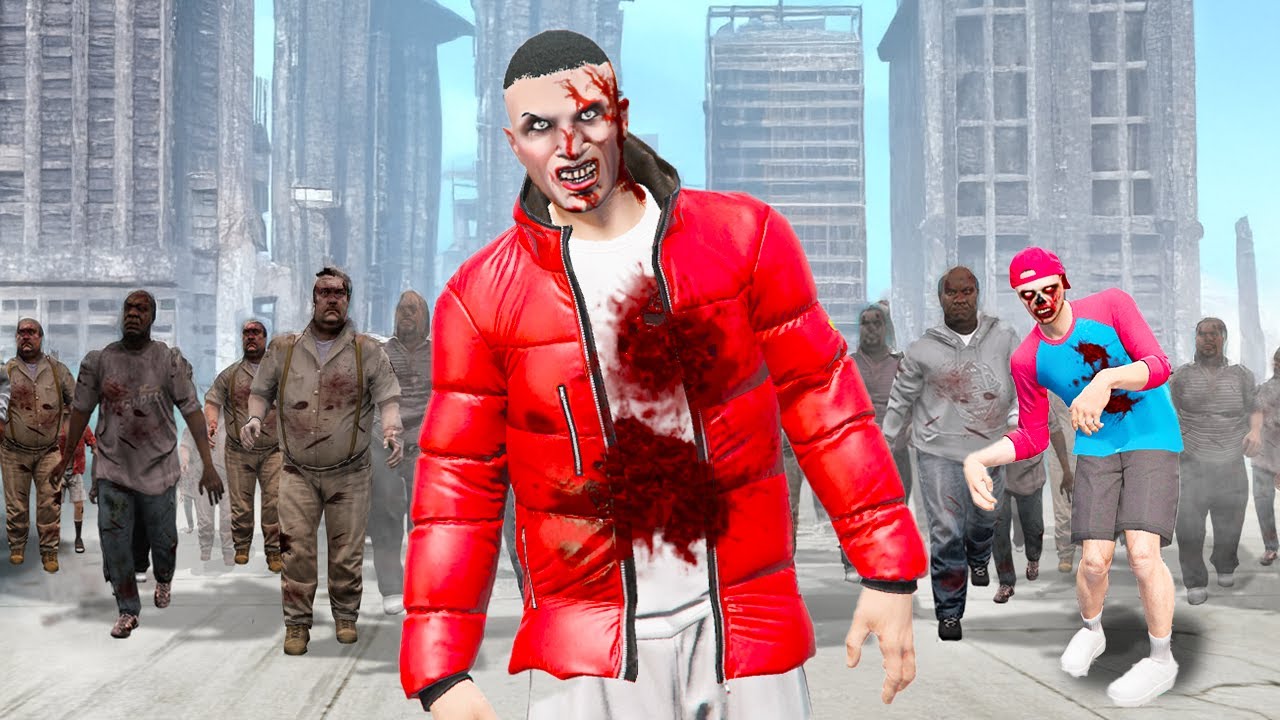 24 STUNDEN als ZOMBIE in GTA 5 RP!