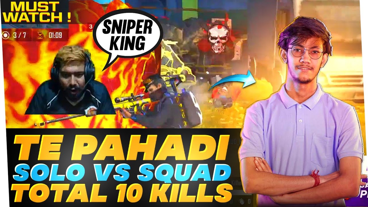 16 Kill By Pahadi Awm #TeamElite 😲 | Tournament Highlight | Rocky & Rdx