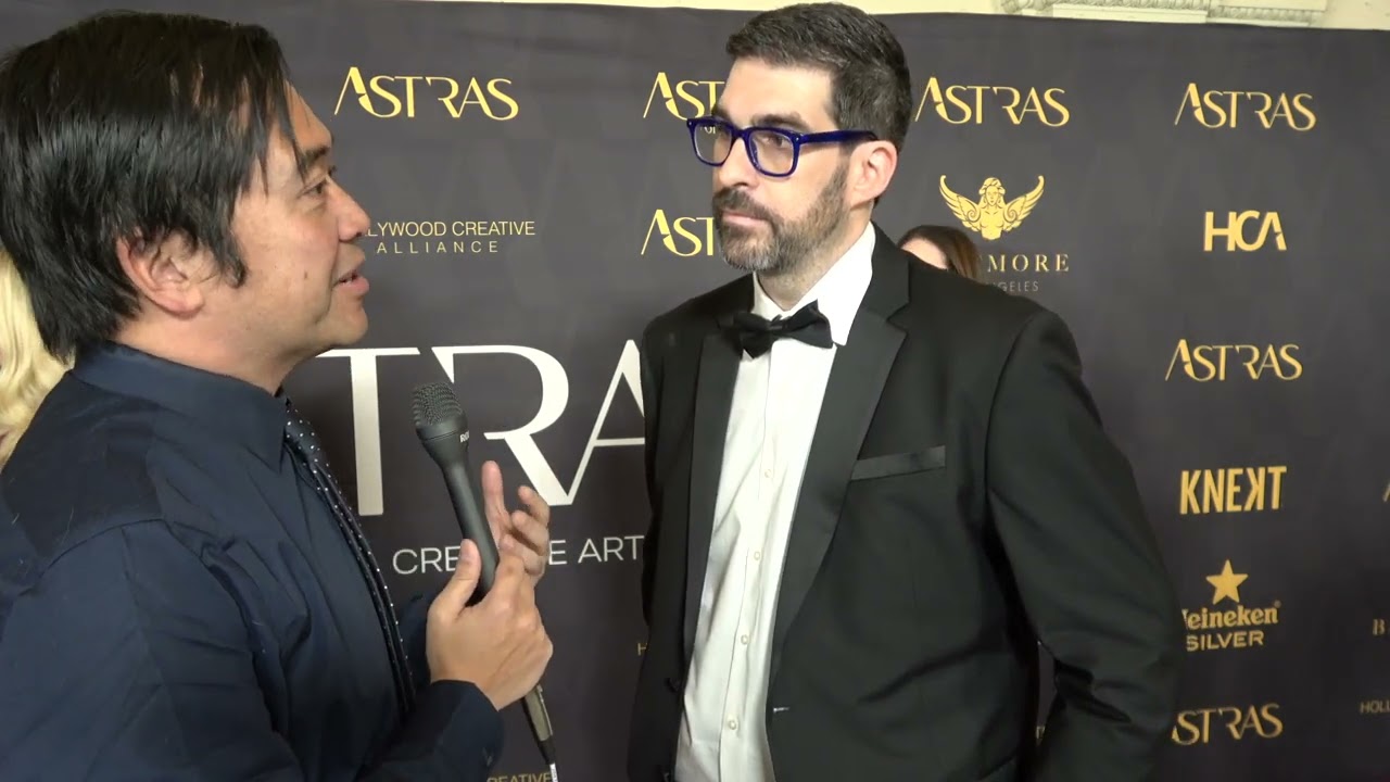 Scott Menzel Carpet Interview at the Astra Awards 2024