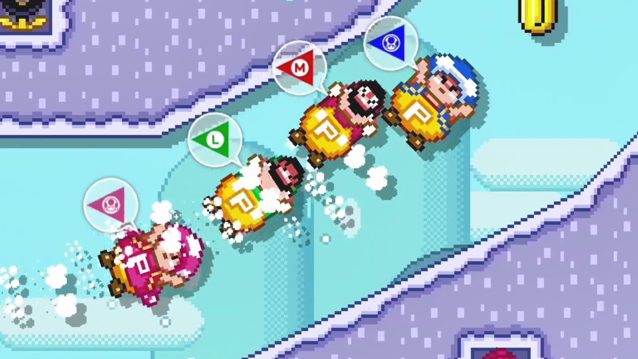 I Made the ULTIMATE MARIO KART Level in Super Mario Maker 2