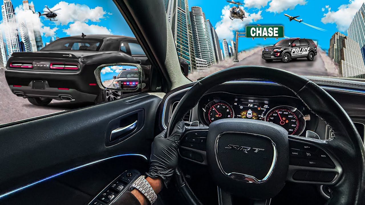 2 SCATPACKS BULLIES MIAMI TRAFFIC POV | NEW TIRES VLOG