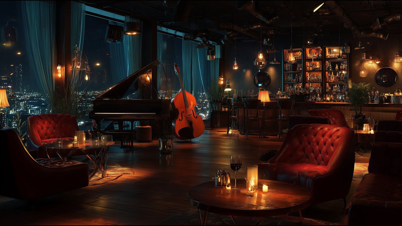 Late-night Jazz  Bar 🎷☕ | Elegant Lounge Ambience (No Vocals)