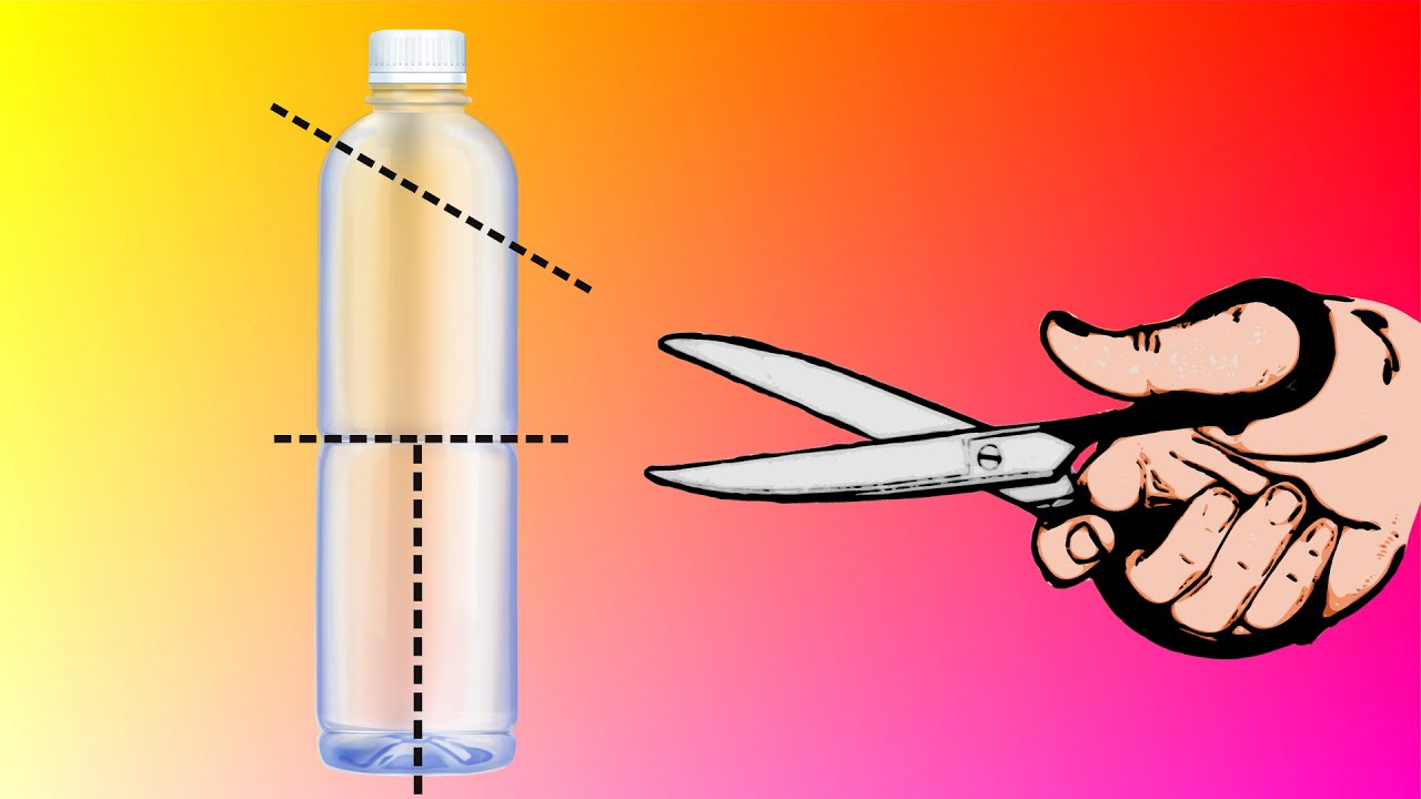 Come RIUTILIZZARE BOTTIGLIE di PLASTICA: 10 idee FACILISSIME - riciclo creativo tutorial #67