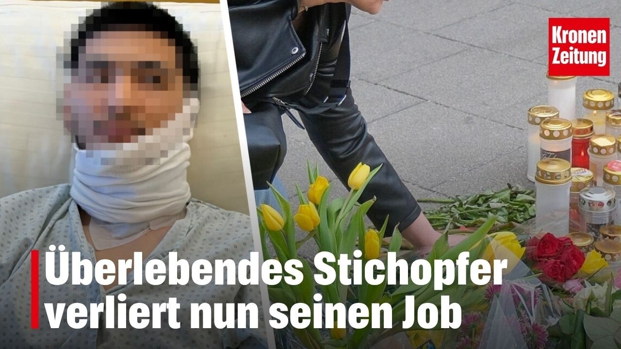 &Uuml;berlebendes Stichopfer verliert nun seinen Job I krone.tv NEWS
