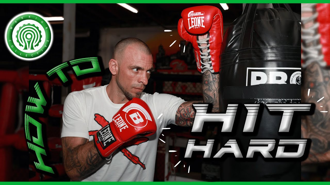 How to Hit HARD with the Spear Elbow - Muay Thai Bag Work with Joe Schilling