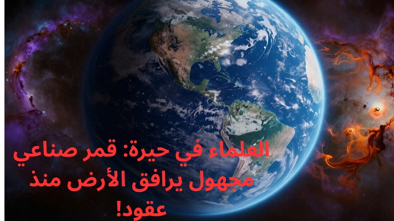 العلماء في حيرة: قمر صناعي مجهول يرافق الأرض منذ عقود