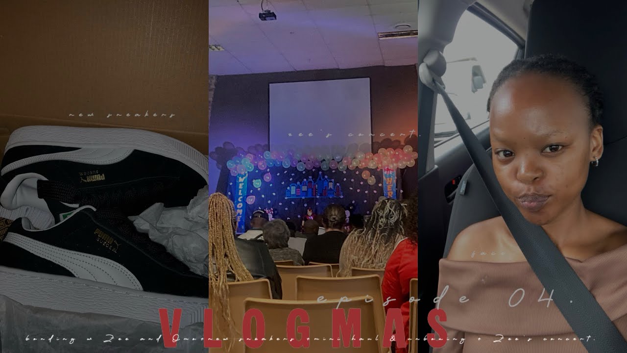 VLOG: #vlogmas EP 04| BONDING W ZEE AND OMO +NEW SNEAKERS + ZEE’S CONCERT | TLOTLA NEWSON|