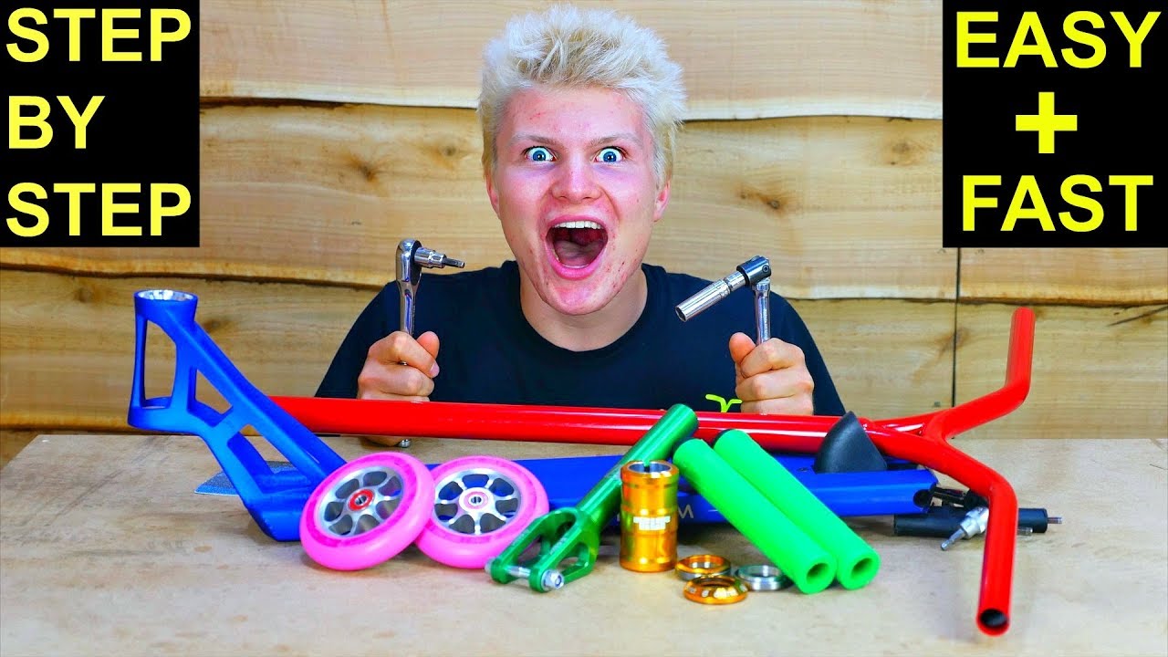 КАК СДЕЛАТЬ СВОЁ КАСТОМНЫЙ СКУТЕР PRO! (самый простой и быстрый способ)