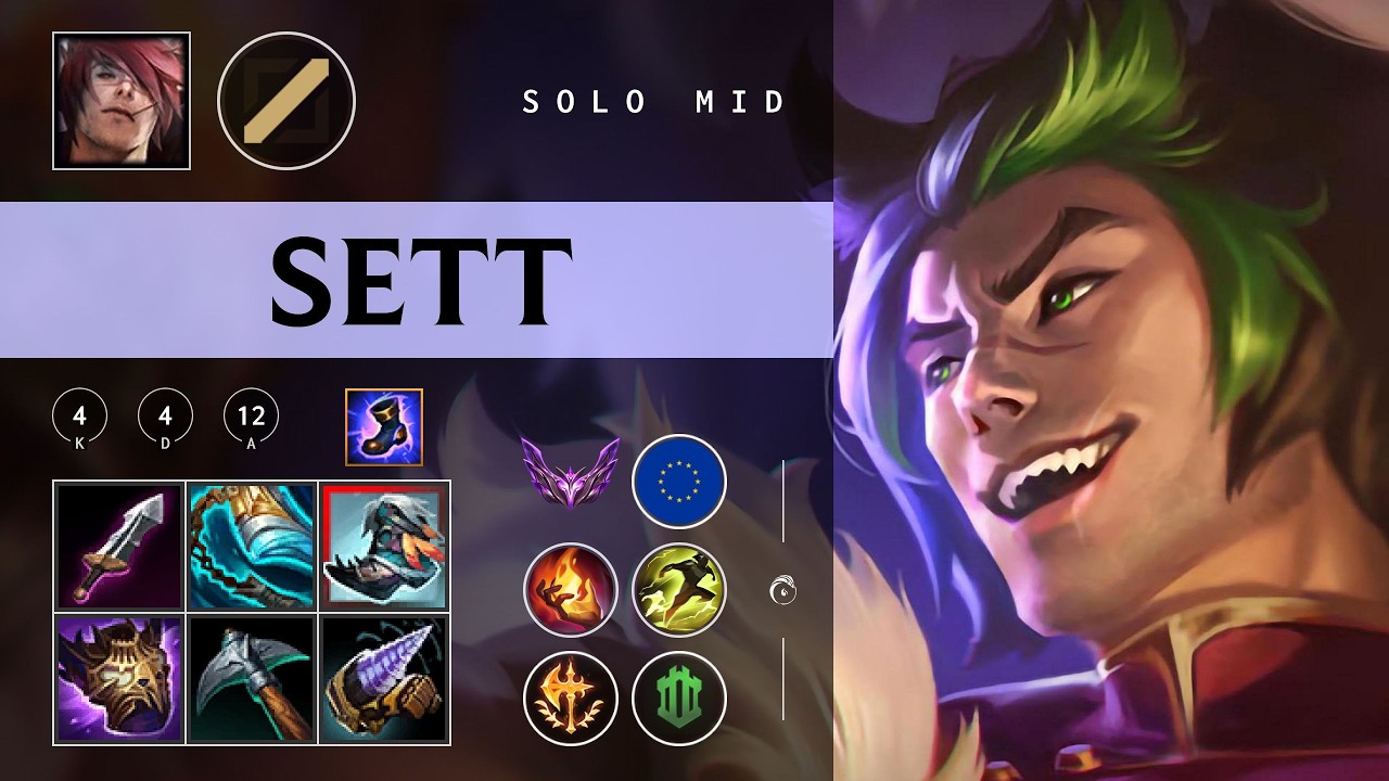 Sett Mid vs Gwen - EUW Master Patch 26.04