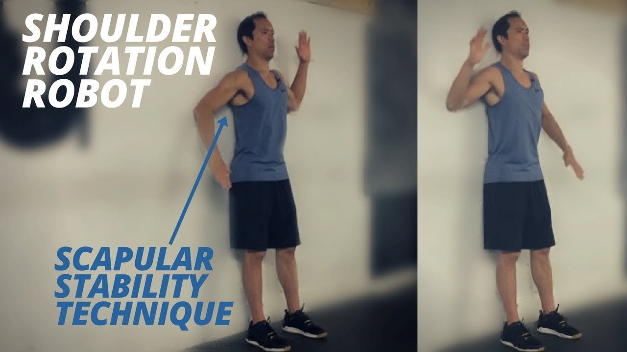 Technique for Scapular Control & Stability | Shoulder Rotation Robot