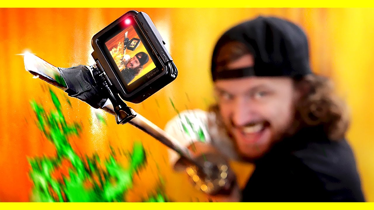 GoPro on a Sword!