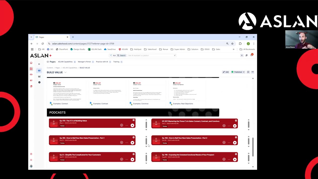 Live Demo: See How ASLAN+ Uses AI to Equip Modern Reps in the Field