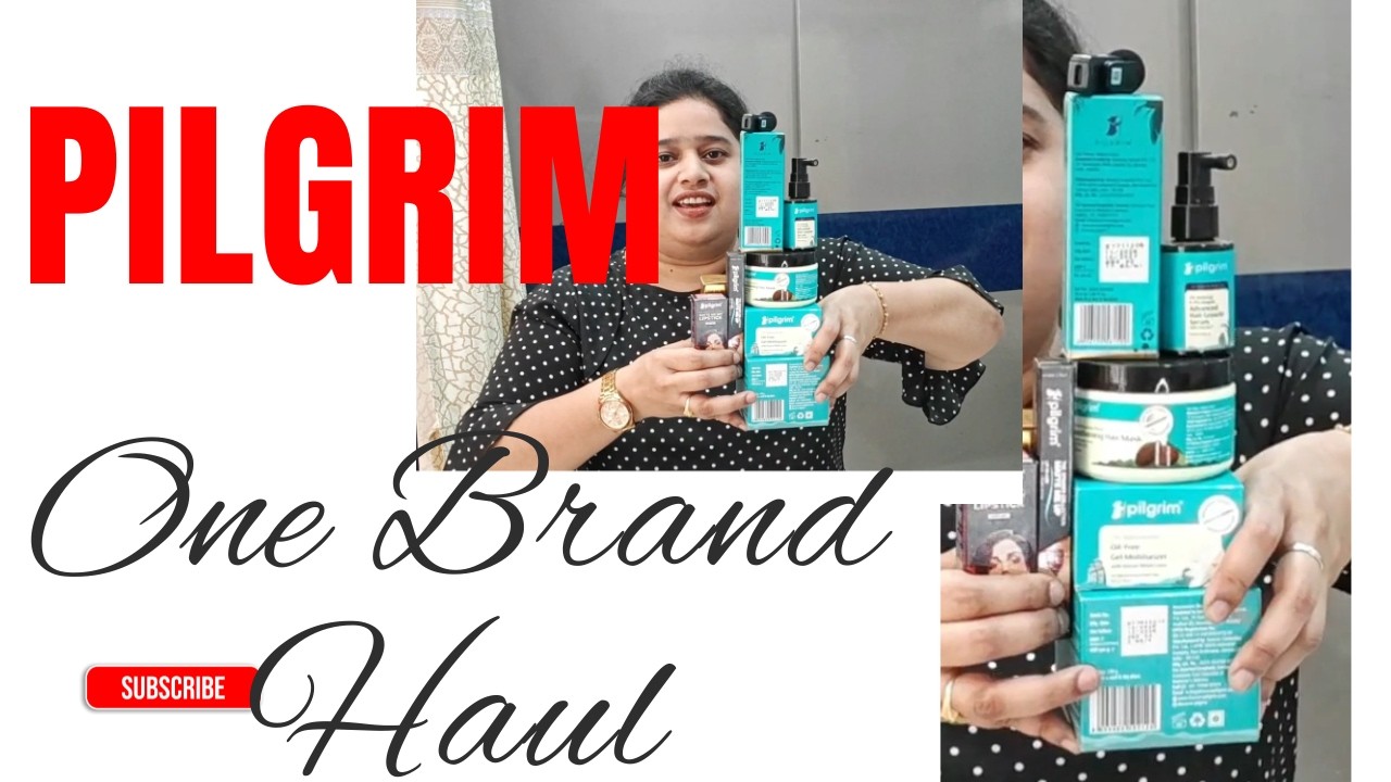 Pilgrim Makeup, Skin and Hair care Shopping Haul  | The Neelz Show DIY Channel