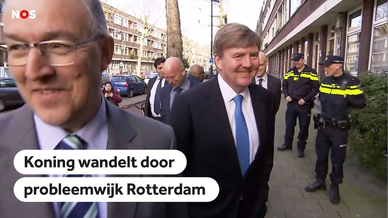 ROTTERDAM: Willem-Alexander wil graag naar probleemwijk