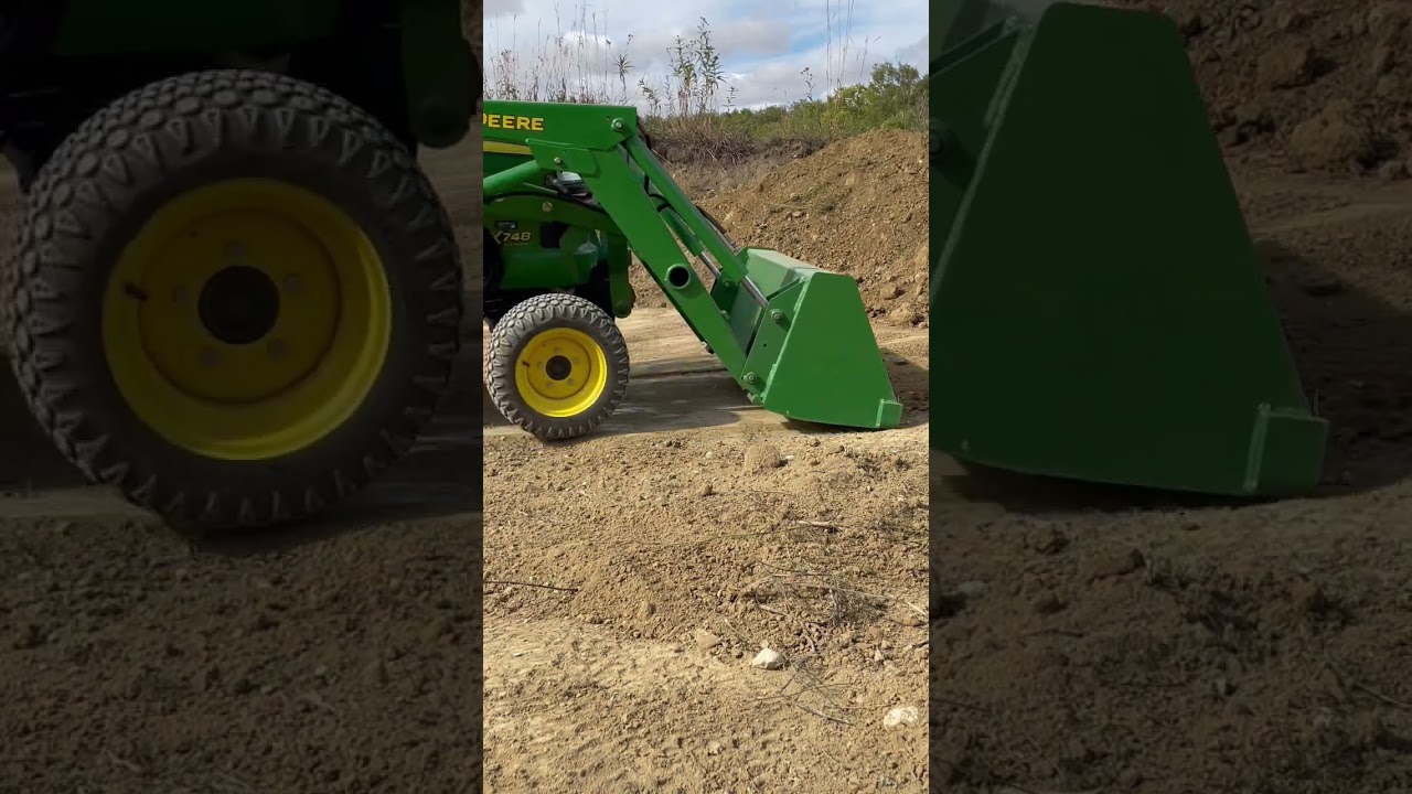 John Deere 45 loader on x748