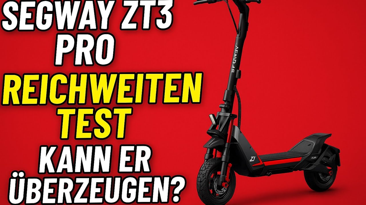 Überzeugend 👀 Segway ZT3 Pro Reichweitentest